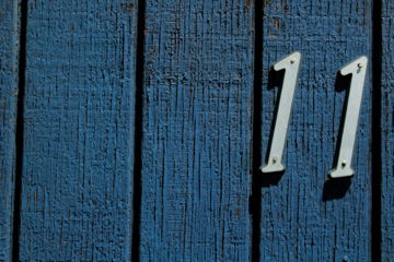 black and white wooden board